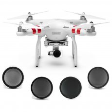 Zestaw 4 filtrów do dronów DJI Phantom 3 STANDARD