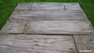 Deska betonowa-płyty chodnikowe-tarasowe drewnopodobne