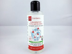 NOVA Kosmetyki- Żurawinowy Płyn Micelarny GoCranberry 150ml