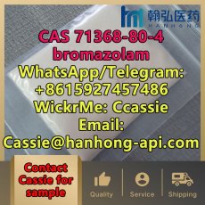 bromazolam 71368-80-4 whatsapp/signal/telegram +8615927457486