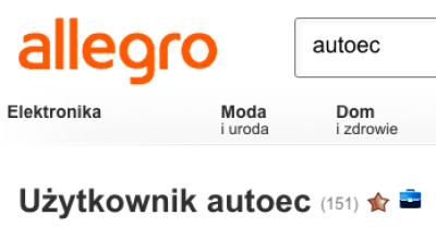 Asortyment na Allegro