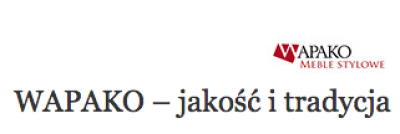 WAPAKO Kuchnie stylowe