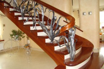 Balustrady Metal i Drewno