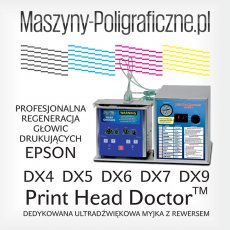 Płukanie głowicy Epson DX2 DX4 DX5 DX6 DX7