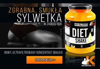 KULTURYSTA.COM Diet Shake 450g + 50g GRATIS