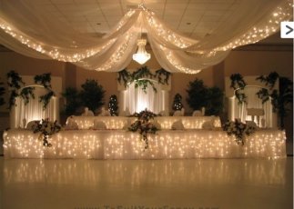 Dekoracje sal weselnych
