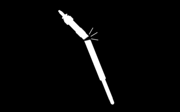 Wykręcanie urwanych świec żarowych