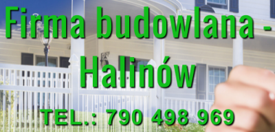 Firma budowlana – Halinów