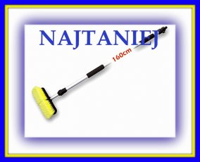 SZCZOTKA DO MYCIA AUTA SAMOCHODU miękkie włosie FV