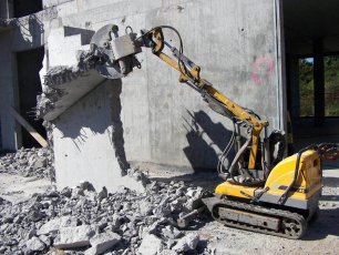 Wyburzanie, kucie, kruszenie rozbiórki