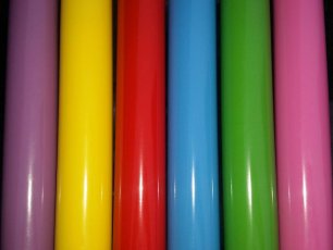 Rury malowane proszkowo