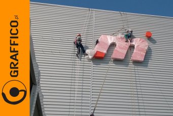 Produkcja i montaż reklam wielkogabarytowych