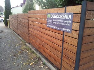 Ogrodzenia drewniane