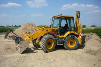 Usługi koparko- ładowarką