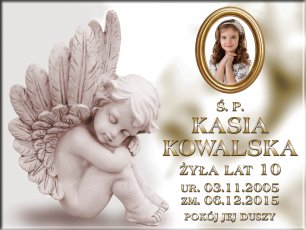 napisowa tablica nagrobkowa