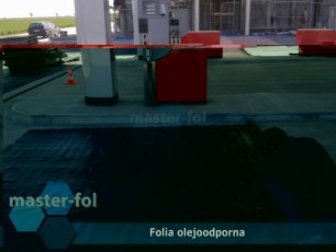 Folia do budowy i modernizacji stacji paliw