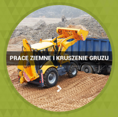 Roboty ziemne, usługi koparko ładowarką, wykopy