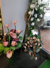 Wieńce i wiązanki pogrzebowe