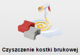 Czyszczenie kostki brukowej
