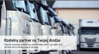 Transport międzynarodowy, krajowy i spedycja