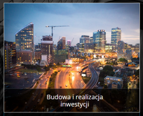 Budowa i realizacja inwestycji