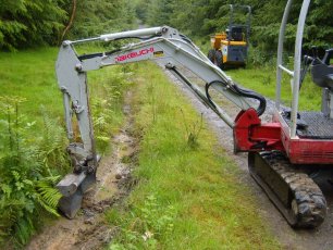 Usługi koparką, usługi transportowe
