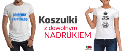 Koszulki z dowolnym nadrukiem