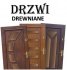 Drzwi zewnętrzne drewniane i stalowe