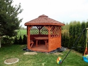 Altanki z drewna, budy dla psa, wc,szalet i inne wyroby z drewna