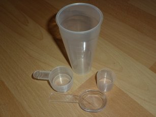 Kubki pomiarowe i miarki ml do suplementów