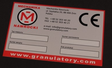 Tabliczki znamionowe ze zmiennymi danymi