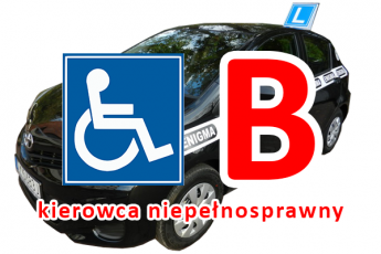 Kurs prawa jazdy kat. B dla osób niepełnosprawnych