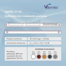 Nawiewniki ciśnieniowe VENTEC