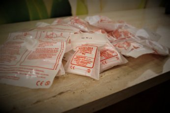 Wkład maseczka do oddechów pierwsza pomoc RKO