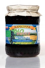 Bio owoce w zalewie czarna porzeczka