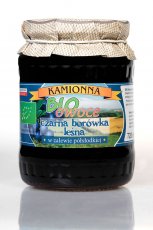 Bio owoce w zalewie czarna borówka leśna