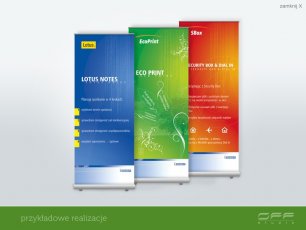 Roll-upy, ścianki reklamowe