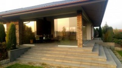 Zabudowy, ścianki szklane