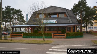 Zadaszenia tarasów z drewna