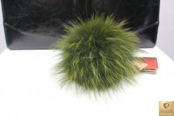 BRELOK POMPON (jenot) Z ZAWIESZKĄ