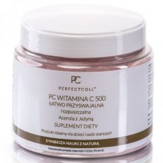 WITAMINA C 500 ŁATWO PRZYSWAJALNA ACEROLA Z JEŻYNĄ