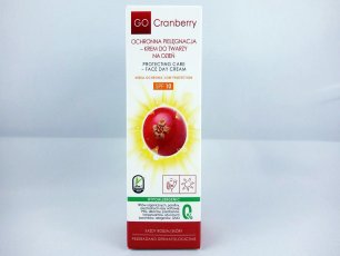 Ochronna Pielęgnacja - Krem do twarzy SPF10 GoCranberry