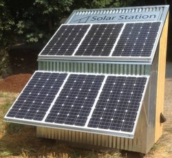 Kompletna elektrownia słoneczna 3-faz 6kW/6720W z systemem mon