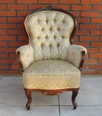 Fotel fotelik, leniwiec, w stylu Rokoko Fiaf