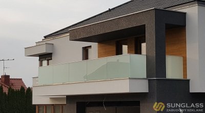 Balustrady szklane