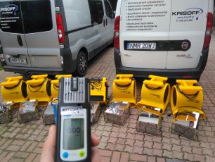 KRISOFF Ozonowanie usuwanie zapachów