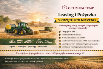 Leasing i Pożyczka Sprzętu Rolniczego