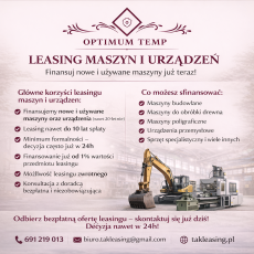 Leasing Maszyn i Urządzeń