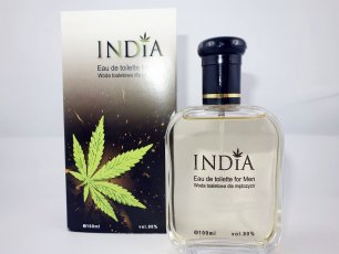 India Cosmetics-Woda toaletowa męska z nutą konopi 100ml
