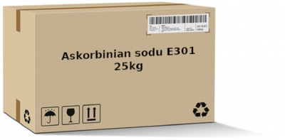 Askorbinian sodu, E301 – 25 – 1000 kg – Wysyłka kurierem 